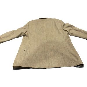 Khaki suit top